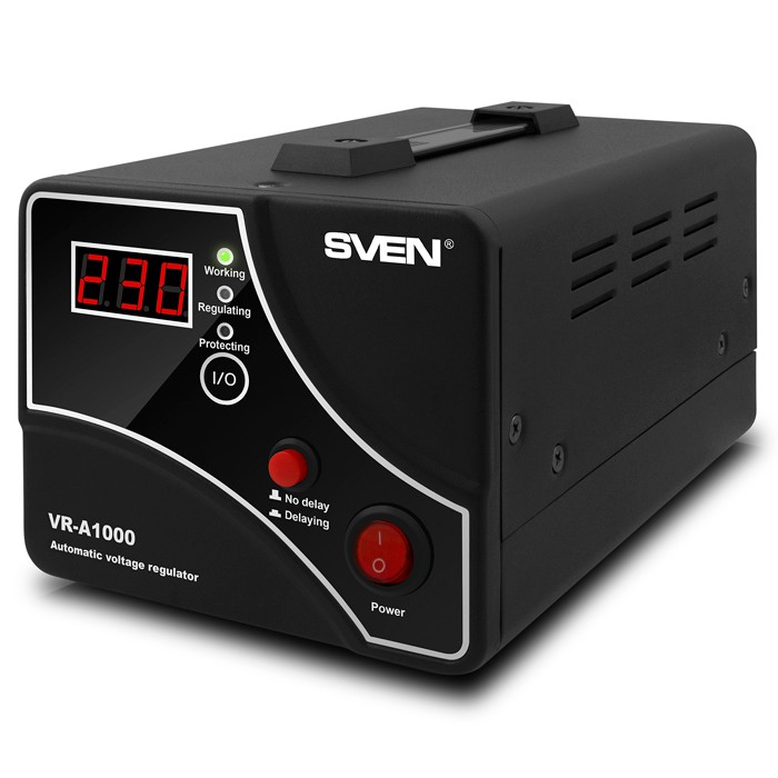 Стабилизатор напряжения 1000VA Sven VR-A1000 (1xEuro)
