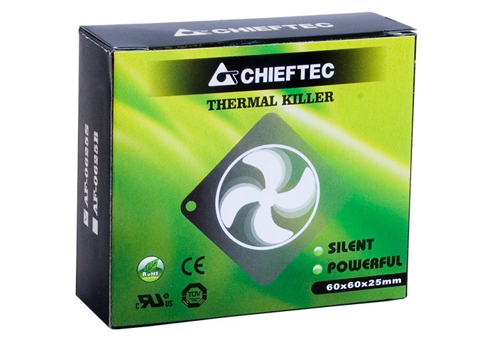  Chieftec AF-0625S (60, 2200 /, 20-23 , 3-pin/Molex)