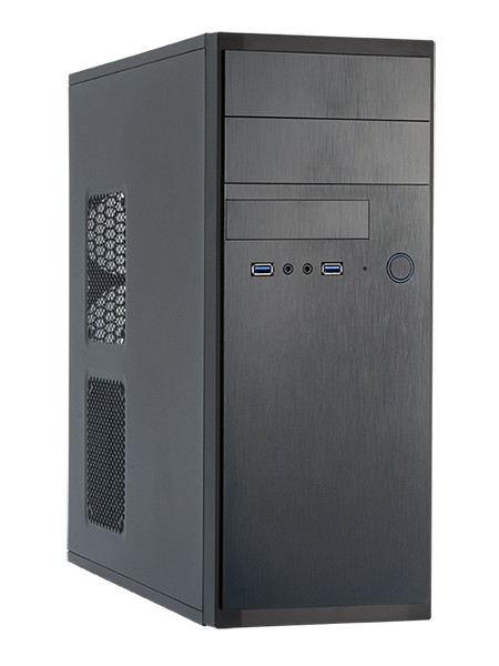 Корпус Chieftec Elox HQ-01B-OP (Miditower, без БП, USB 3.0)