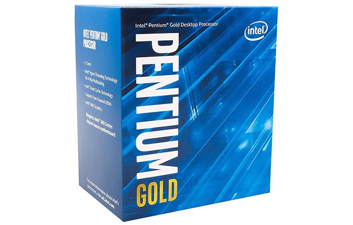Процессор Intel Pentium Gold G5600F (BOX) 3.9 GHz, 2 ядра/4 потока, 4Mb, 54W (Socket 1151)