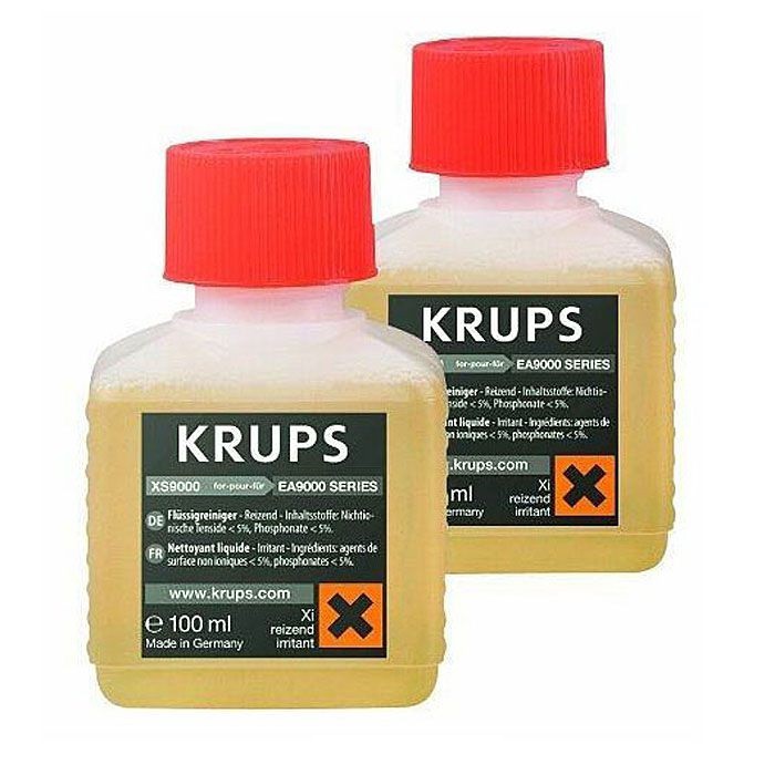 Средство для очистки кофемашин Krups XS9000 (2x100ml) для очистки систем подачи молока