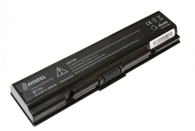 Батарея для ноутбука Pitatel ВТ-744 для Toshiba p/n PA3534 Satellite A200/A300/L300/L500 series (10.8В, 5200мАч)