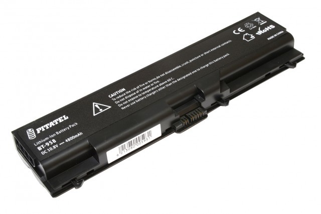 Батарея для ноутбука Pitatel ВТ-958 42T4751 для Lenovo ThinkPad SL410/SL510/T410/T510/W510/E40/E50/E420/E425/E520/E525, Edge 14/15 (10.8В, 4800мАч)