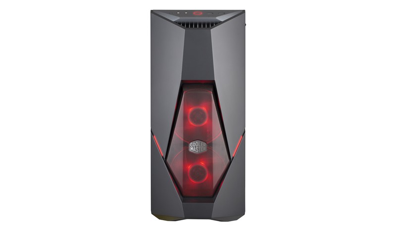 Корпус Cooler Master MasterBox K500L Red LED (MCB-K500L-KANN-S00) Black (Miditower, ATX, 3xFan, USB 3.0, Window)