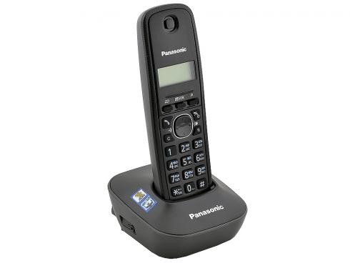 Радиотелефон Panasonic KX-TG1611RUH серый (АОН, CallerID)