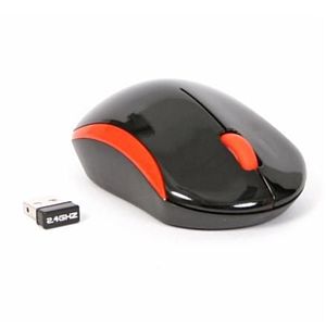 Мышь Omega OM0418BO Black/orange (1000dpi, 3 кнопки, Wireless)