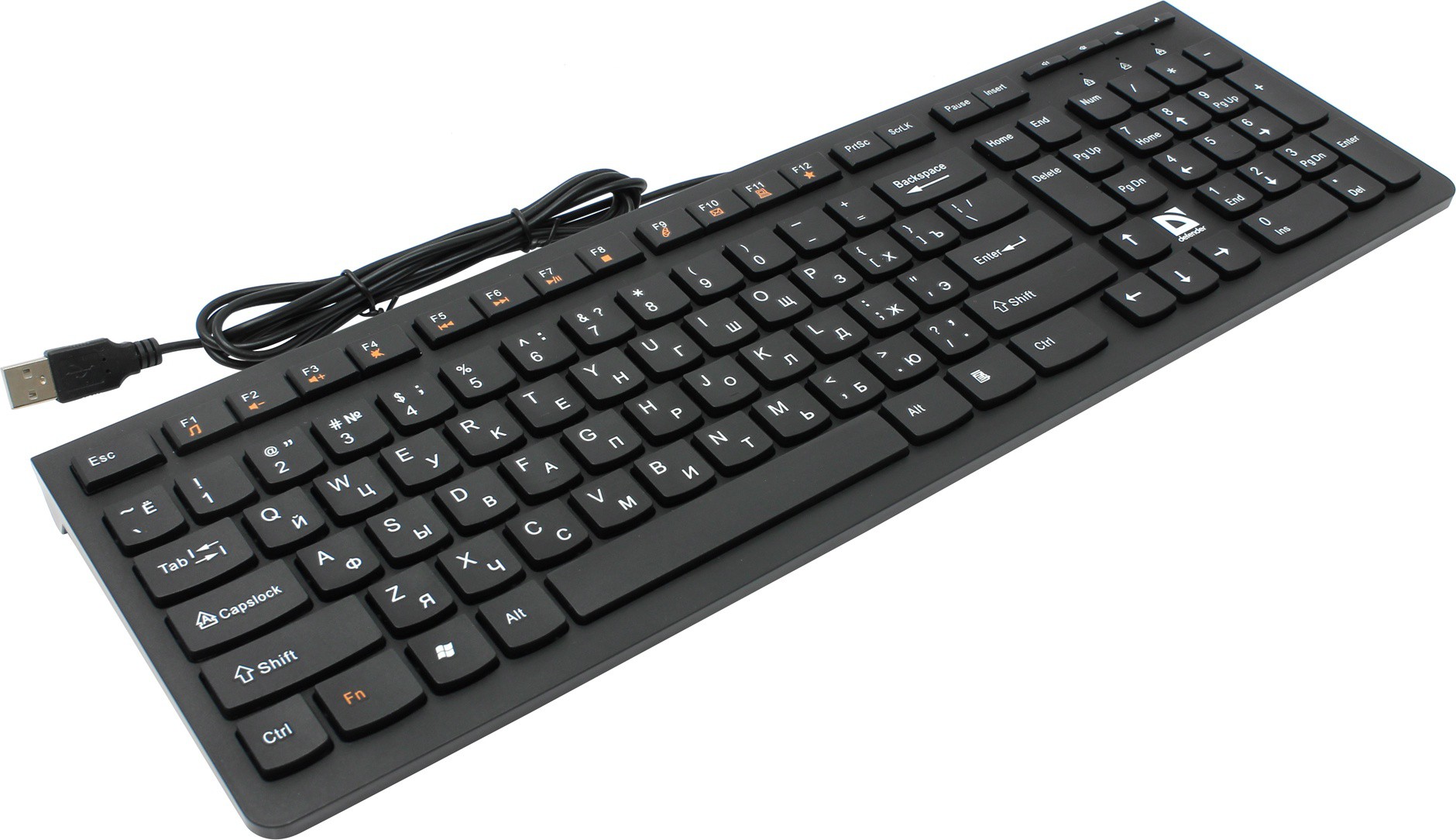 Клавиатура Defender UltraMate SM-530 (45530) Black (USB, мультимедийная)