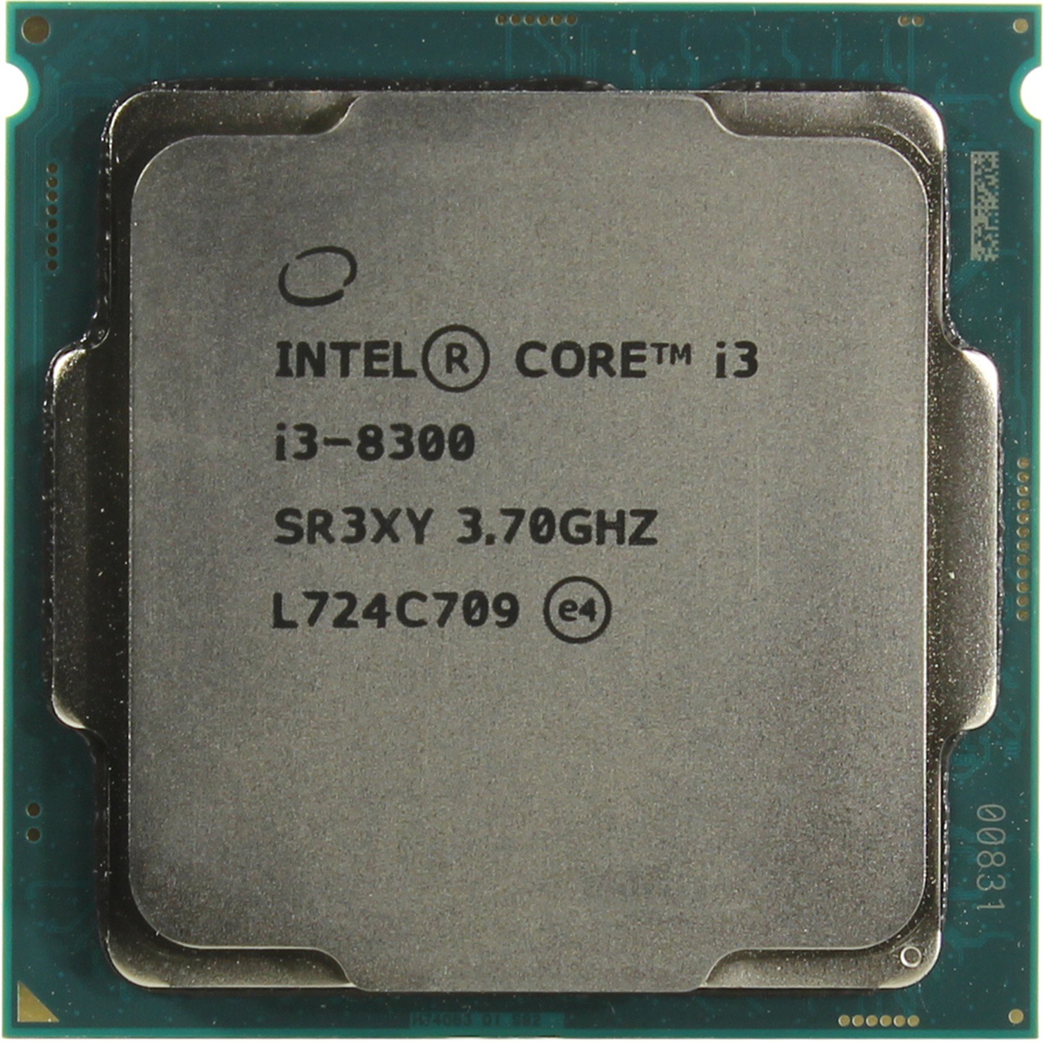 Процессор Intel Core i3-8300 (CM8068403377111) 3.7GHz, 4 ядра / 4 потока, 8Mb, HD Graphics 630, 62W (Socket 1151)
