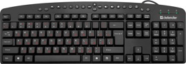 Клавиатура Defender Atlas HB-450 (45450) (USB, чёрная)