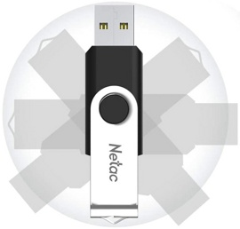 Usb flash disk 64Gb Netac U505 (NT03U505N-064G-20BK)