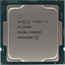 Процессор Intel Core i3-10100 (BOX) BX8070110100SRH3N (Socket 1200)