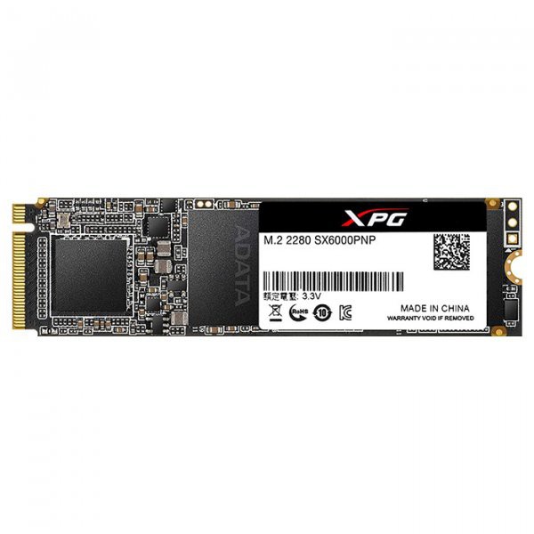 Жесткий диск SSD 512Gb A-Data XPG SX6000 Pro (ASX6000PNP-512GT-C) (PCI Express 3.0 x4, M.2, 2100/1400Mb/s)