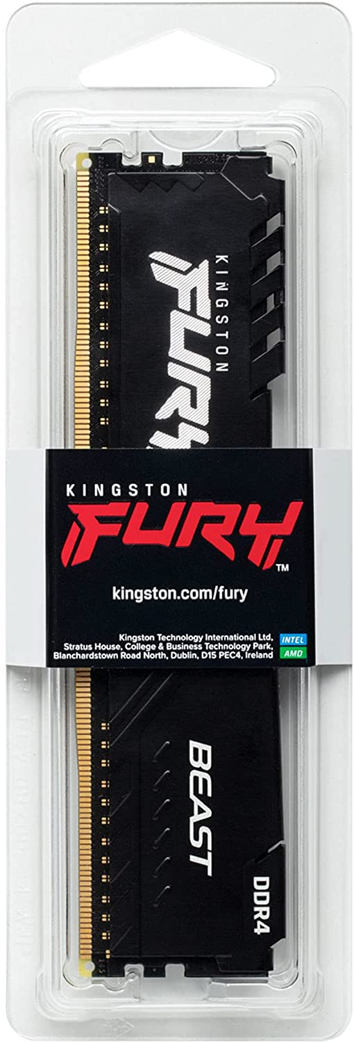 Модуль памяти 16Gb FURY Beast Black (KF432C16BB1/16)