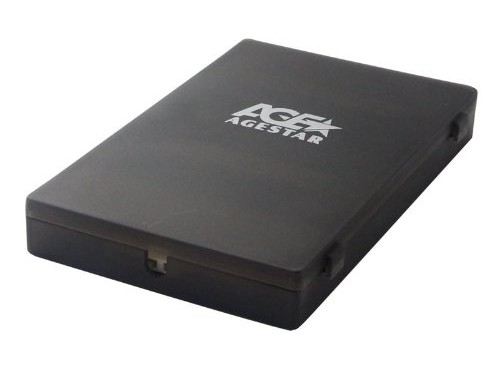 Бокс для внешнего подключения HDD AgeStar SUBCP1 Black (2.5