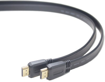 Кабель Cablexpert CC-HDMI4F-10 (HDMI - HDMI) v2.0 Flat, 1м