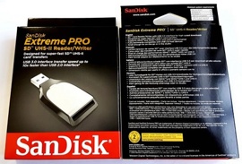 Картридер SanDisk Extreme Pro SD USB 3.0 (SDDR-399-G46)
