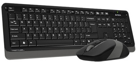 Клавиатура+ мышь A4Tech Fstyler FG1010 Black/Grey