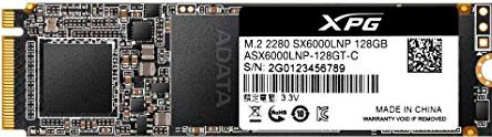 Жесткий диск SSD 128Gb A-Data XPG SX6000 Lite (ASX6000LNP-128GT-C) (PCI-Ex 3.0 x4, M.2, 1800/600Mb/s)