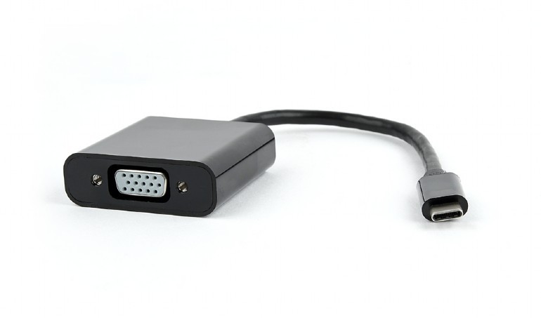 Переходник Cablexpert AB-CM-VGAF-01 (USB Type-C -папа - VGA-мама) 15 cm