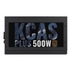 Блок питания 500W Aerocool KCAS PLUS-500W (24+8 pin, 2x6/8pin, 4xMOLEX, 7xSATA, 80+ Bronze)