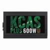 Блок питания 600W Aerocool KCAS PLUS-600W (24+8pin, 4x6/8pin, 4xMOLEX , 7xSATA, 80+ Bronze)