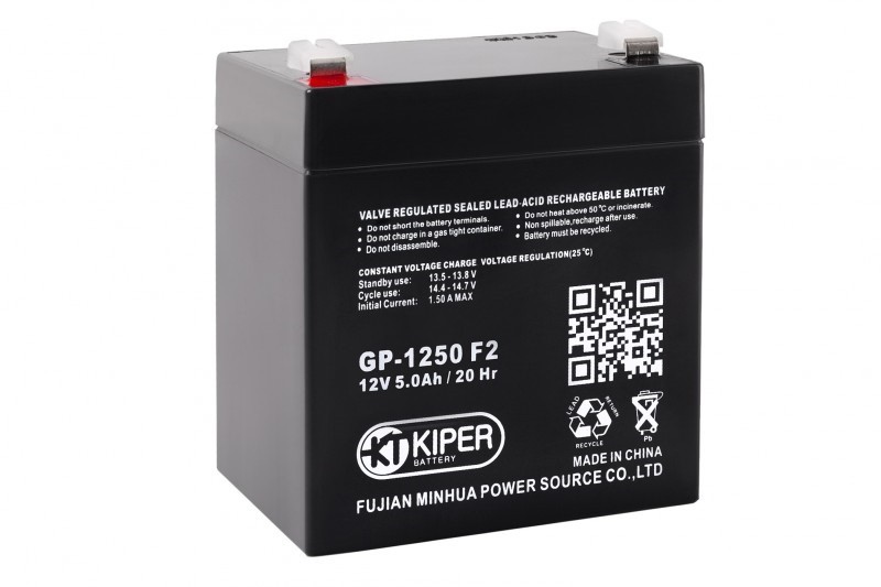 Аккумулятор для ибп 5Ah Kiper GP-1250 (12V, 5Ah)