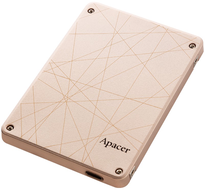 Внешний жесткий диск SSD 240Gb Apacer AS720 (AP240GAS720-1) (USB Type-C, 2.5