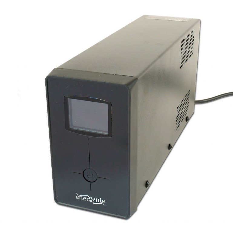 Источник бесперебойного питания 850VA Gembird EG-UPS-032 (850VA/510W, AVR (output:2xС13+USB-BF), LCD)