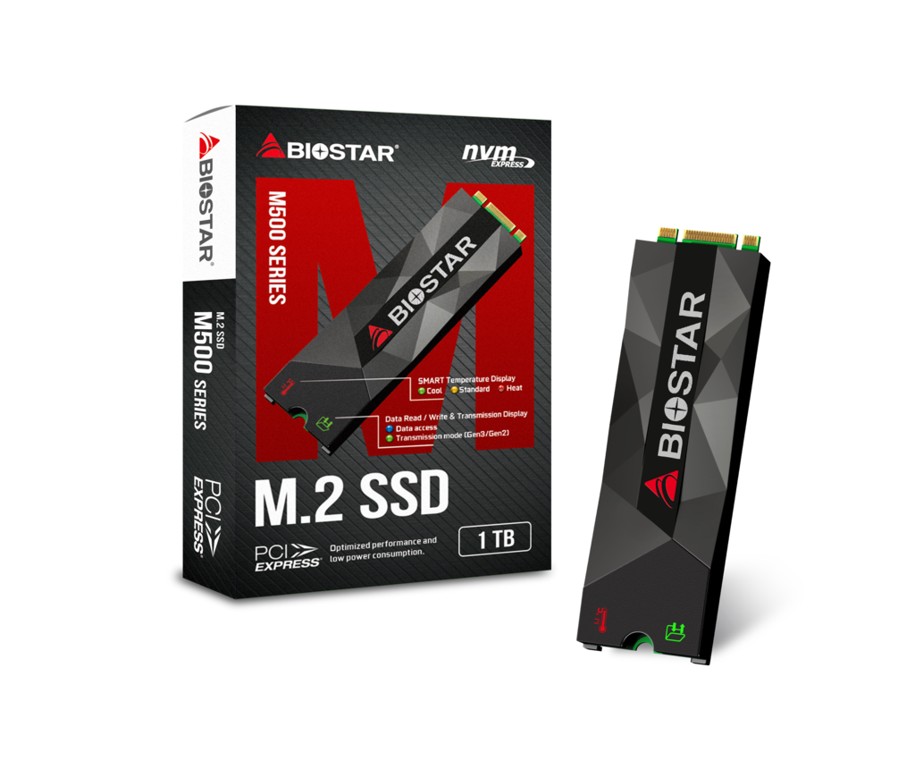Жесткий диск SSD 1Tb Biostar M500 (M500-1TB)