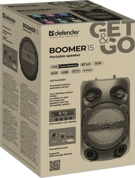 Колонки Defender Boomer 15 (65015)