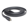 Кабель Cablexpert CC-HDMI4F-10 (HDMI - HDMI) v2.0 Flat, 1м