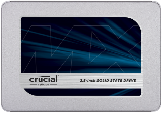 Жесткий диск SSD 500Gb Crucial MX500 (CT500MX500SSD1) (SATA-6Gb/s, 2.5