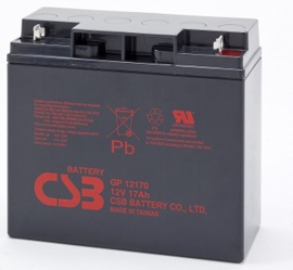Аккумулятор для ИБП 17Ah CSB GP 12170 B1