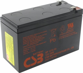 Аккумулятор для ИБП 7.2Ah CSB GP 1272 28W F2