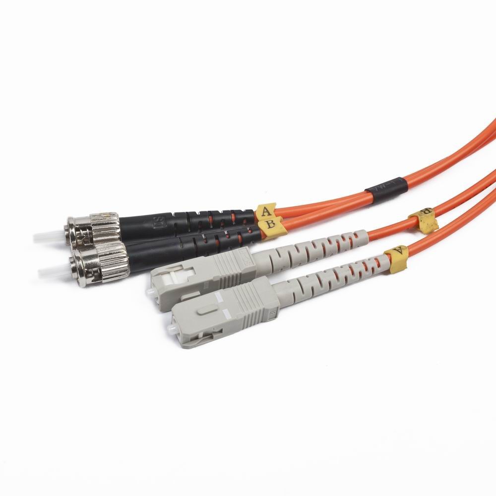 Оптический кабель Cablexpert CFO-STSC-OM2-2M Duplex ST/SC 2m