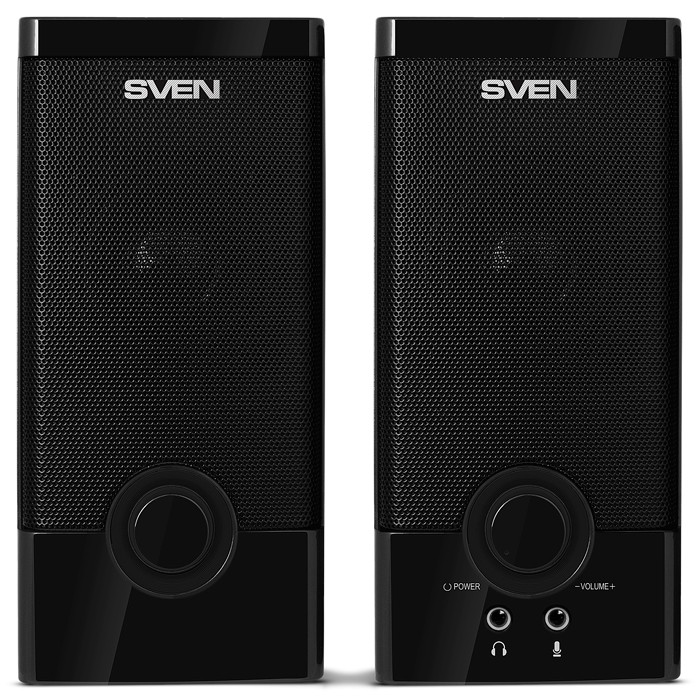 Колонки Sven SPS-603 Black (2.0, 2x3W, USB)