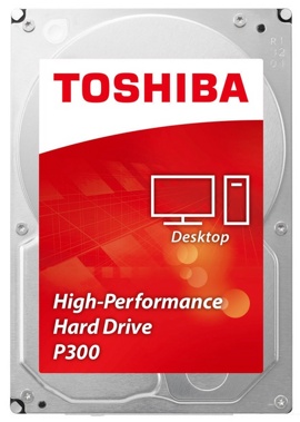 Жесткий диск 6Tb Toshiba P300 (HDWD260UZSVA) (SATA-6Gb/s, 5400rpm, 128Mb)