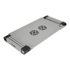 Подставка для ноутбука Crown CMLS-116G Grey (Столик для ноутбука, 17”, 2х80мм, питание от USB)