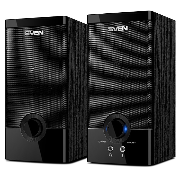 Колонки Sven SPS-603 Black (2.0, 2x3W, USB)