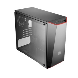 Корпус Cooler Master MasterBox Lite 3.1 TG (MCW-L3S3-KGNN-00) Black/Red (Minitower, mATX, 1xUSB 2.0, 1xUSB 3.0, 1xFan, без БП, Window Tempered Glass)