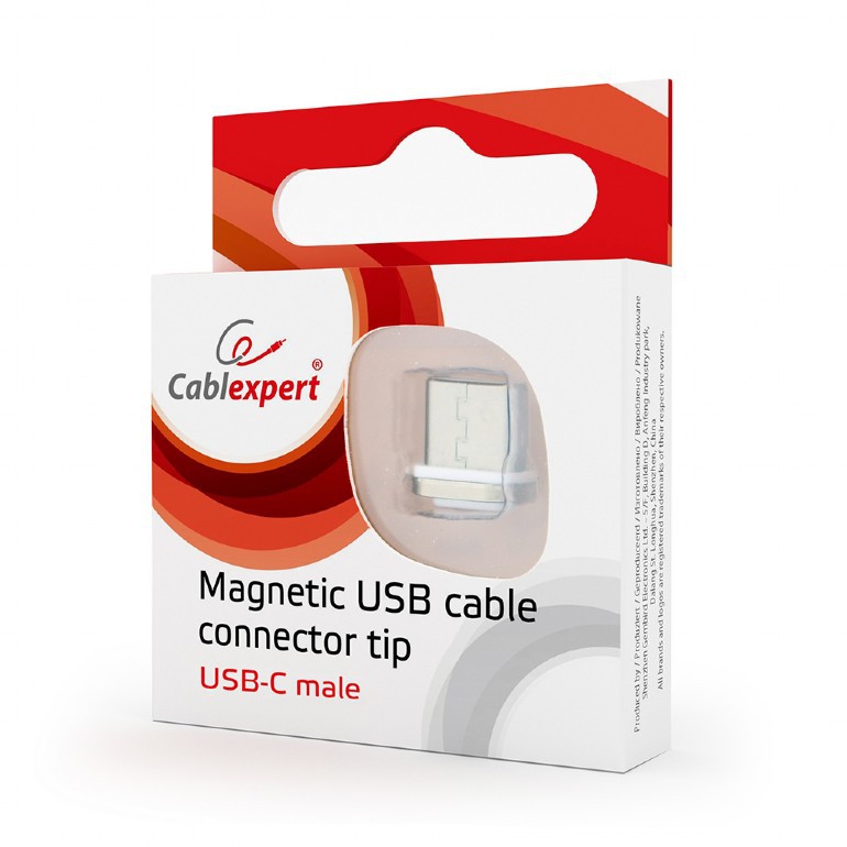 Коннектор Cablexpert CC-USB2-AMLM-UCM USB2.0 to USB-С Magnetic (к кабелям AMLM magnetic сьемный разьем)