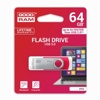 USB flash disk 64Gb Goodram Twister (UTS3-0640K0R11) Black (раскладной корпус, пластик, USB 3.0)