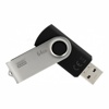 USB flash disk 64Gb Goodram UTS2 64Gb (UTS2-0640K0R11) Black (раскладной корпус, пластик, металл, USB 2.0)