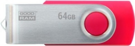 USB flash disk 64Gb GOODRAM UTS3 64Gb (UTS3-0640R0R11) Twister RED ( , , USB 3.0)