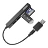 Картридер Ginzzu GR-513UB (OTG/PC 3 port USB + OTG SD/microSD)