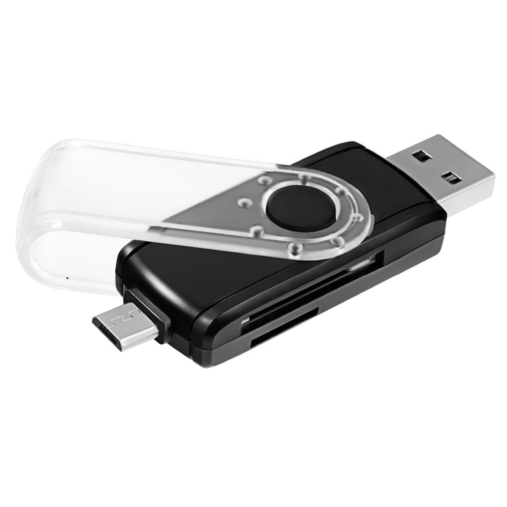 Картридер GINZZU GR-589UB EXT USB3.0/OTG microUSB