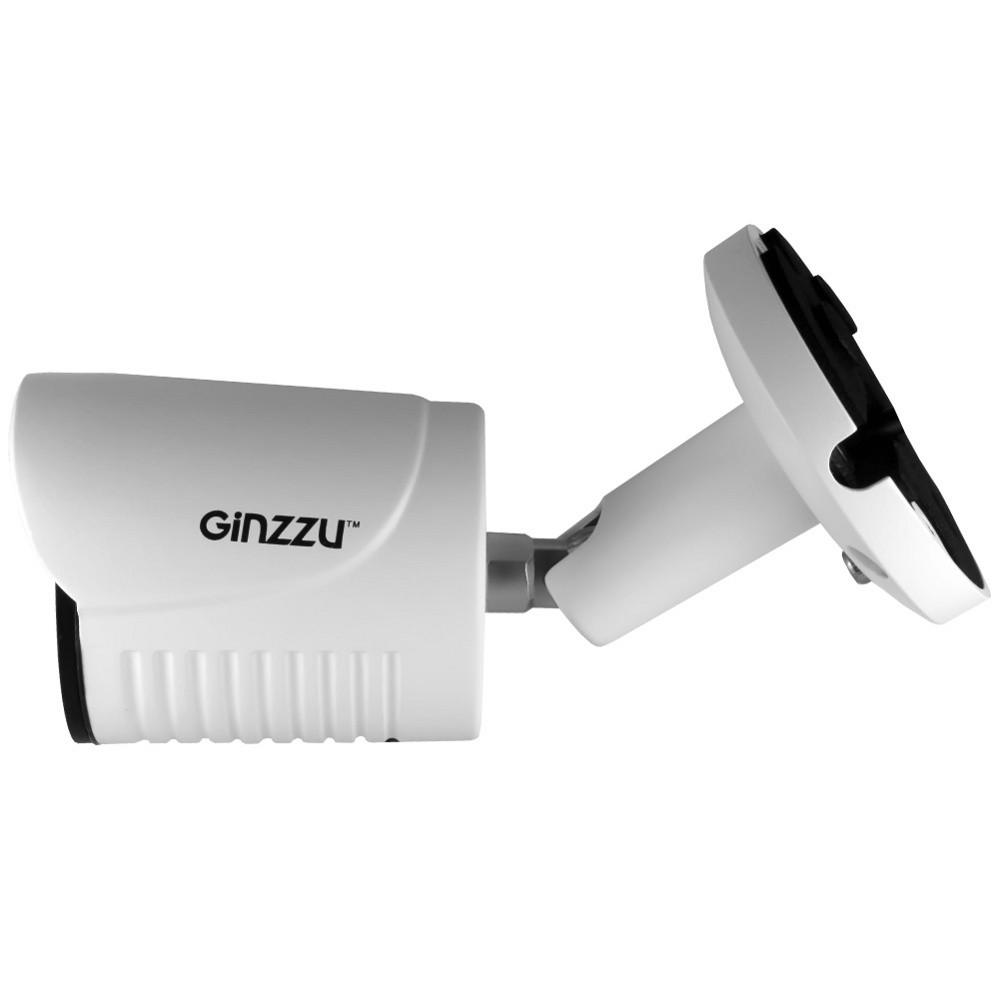 Камера видеонаблюдения GINZZU HIB-2031S (IP 2.0Mp Sony 323, 3.6mm, пуля, IR 20м, IP66, металл)