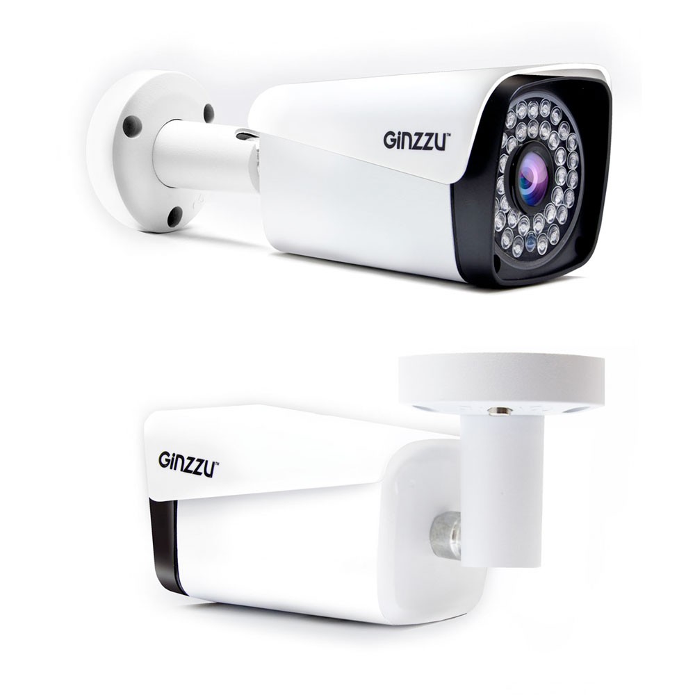 Комплект видеонаблюдения GINZZU HK-420N (4ch, 1080N, HDMI, 1ул+1куп, 2Mp, IR 30м)