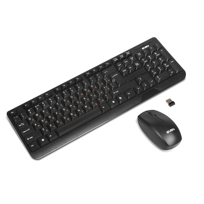 Клавиатура+ мышь Sven Comfort 3300 Wireless Black USB