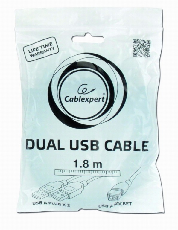 Кабель USB Cablexpert CCP-USB22-AMAF-6 1.8m
